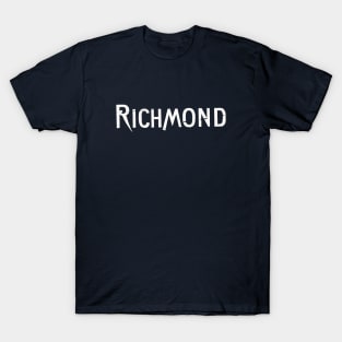 Vintage Richmond - White Type T-Shirt